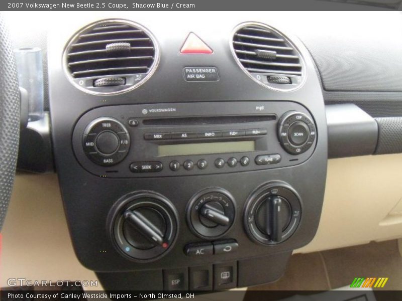Shadow Blue / Cream 2007 Volkswagen New Beetle 2.5 Coupe