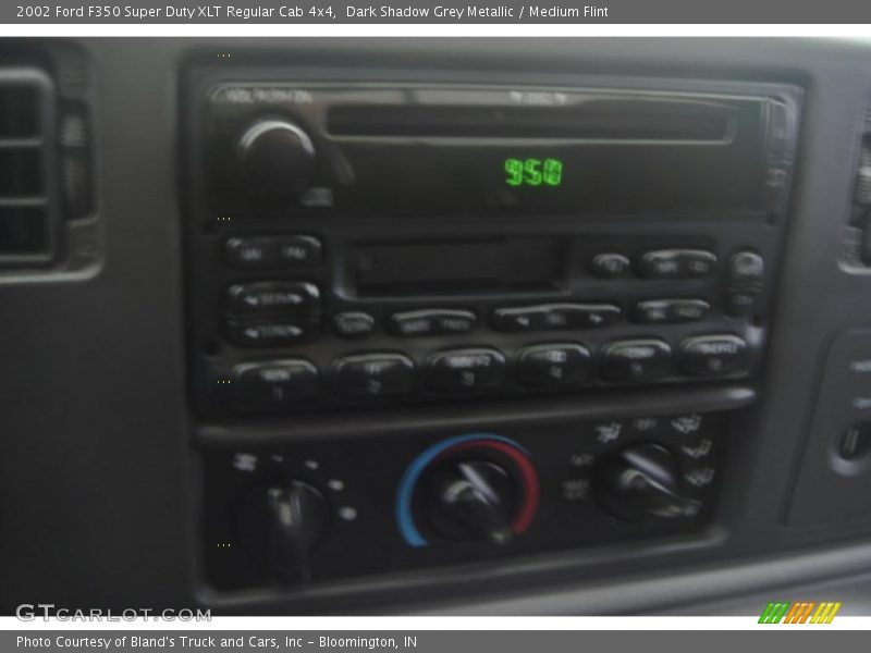 Dark Shadow Grey Metallic / Medium Flint 2002 Ford F350 Super Duty XLT Regular Cab 4x4
