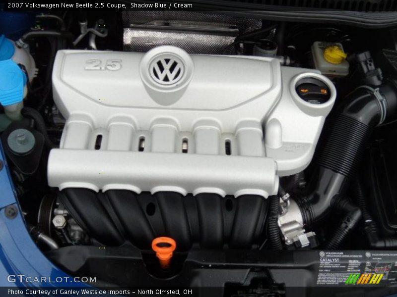 Shadow Blue / Cream 2007 Volkswagen New Beetle 2.5 Coupe