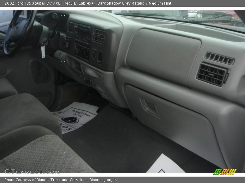Dark Shadow Grey Metallic / Medium Flint 2002 Ford F350 Super Duty XLT Regular Cab 4x4