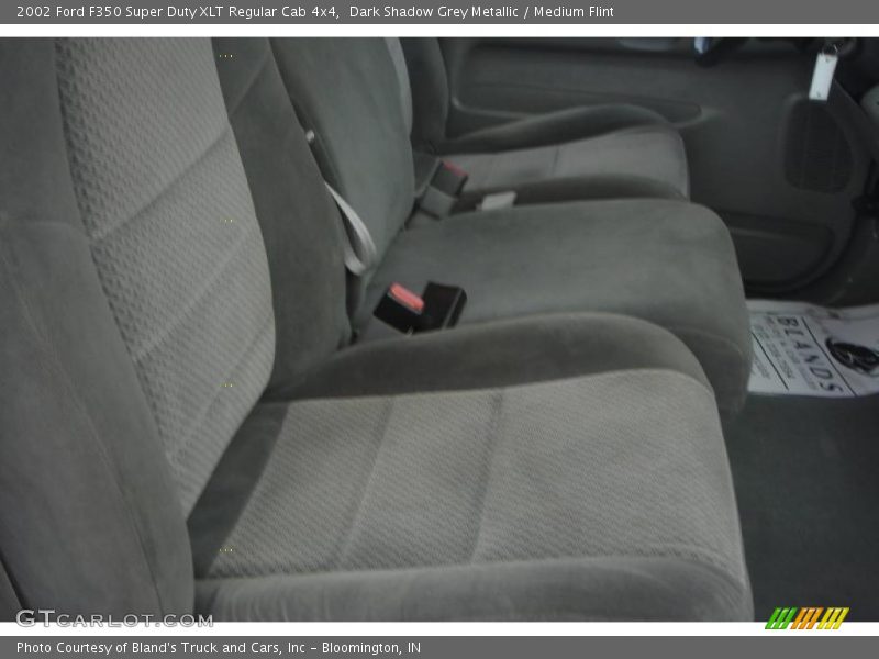 Dark Shadow Grey Metallic / Medium Flint 2002 Ford F350 Super Duty XLT Regular Cab 4x4