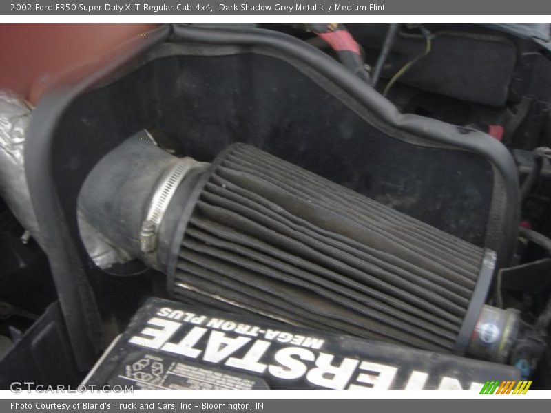 Dark Shadow Grey Metallic / Medium Flint 2002 Ford F350 Super Duty XLT Regular Cab 4x4