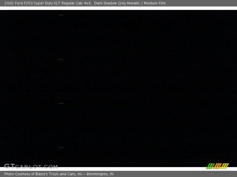 Dark Shadow Grey Metallic / Medium Flint 2002 Ford F350 Super Duty XLT Regular Cab 4x4