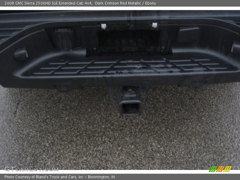 Dark Crimson Red Metallic / Ebony 2008 GMC Sierra 2500HD SLE Extended Cab 4x4