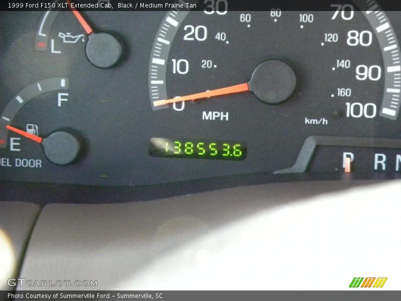 Black / Medium Prairie Tan 1999 Ford F150 XLT Extended Cab