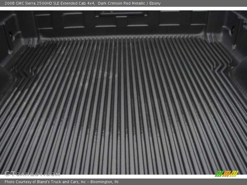 Dark Crimson Red Metallic / Ebony 2008 GMC Sierra 2500HD SLE Extended Cab 4x4