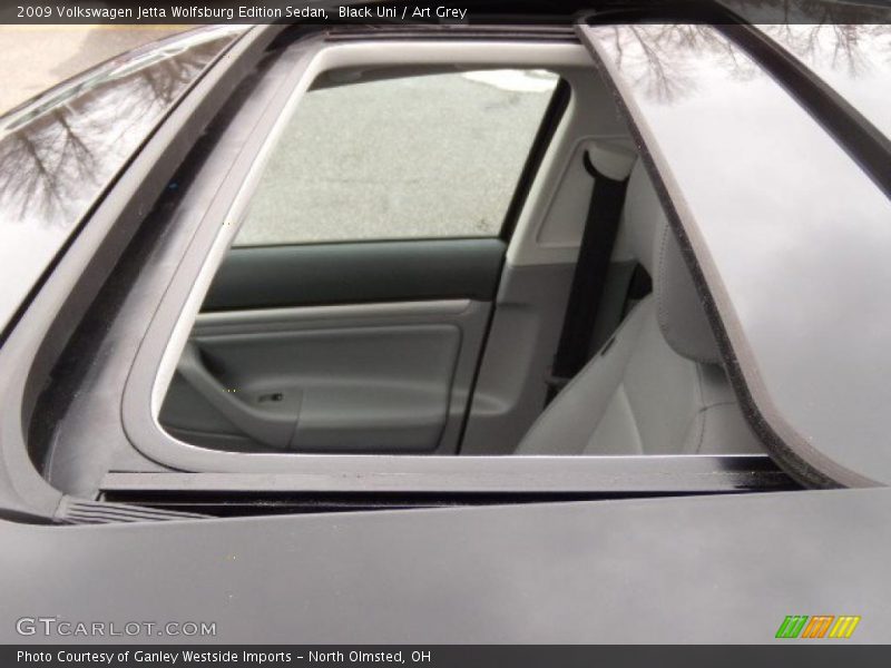 Black Uni / Art Grey 2009 Volkswagen Jetta Wolfsburg Edition Sedan