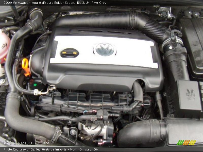Black Uni / Art Grey 2009 Volkswagen Jetta Wolfsburg Edition Sedan