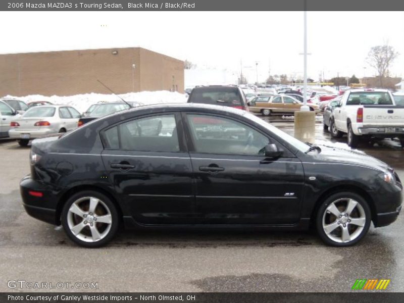 Black Mica / Black/Red 2006 Mazda MAZDA3 s Touring Sedan