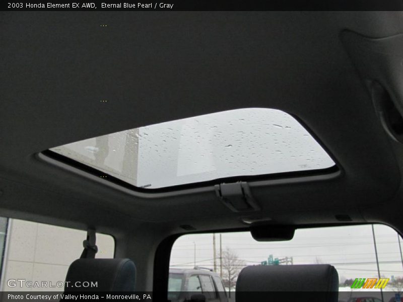 Eternal Blue Pearl / Gray 2003 Honda Element EX AWD