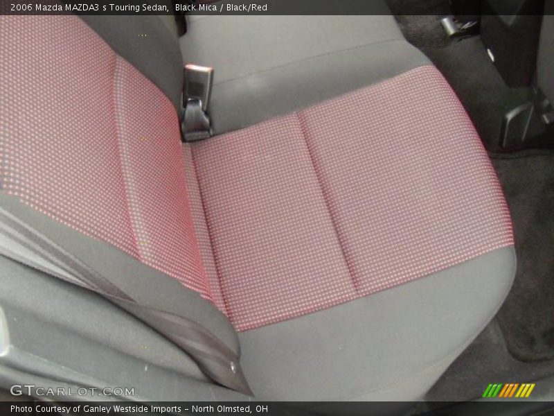Black Mica / Black/Red 2006 Mazda MAZDA3 s Touring Sedan