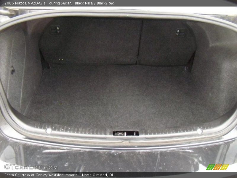 Black Mica / Black/Red 2006 Mazda MAZDA3 s Touring Sedan