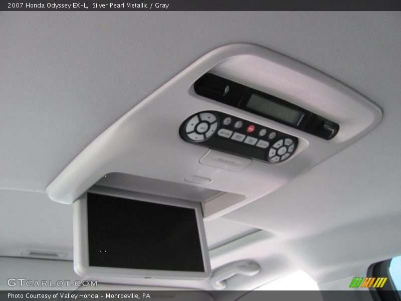 Silver Pearl Metallic / Gray 2007 Honda Odyssey EX-L