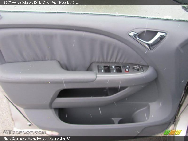 Silver Pearl Metallic / Gray 2007 Honda Odyssey EX-L