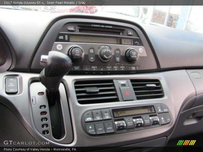 Silver Pearl Metallic / Gray 2007 Honda Odyssey EX-L