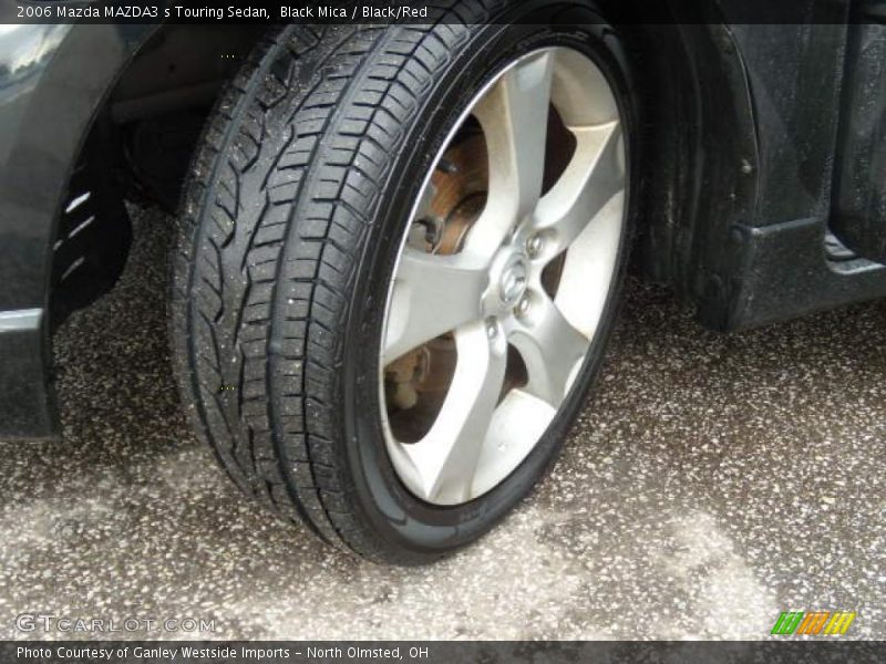 Black Mica / Black/Red 2006 Mazda MAZDA3 s Touring Sedan