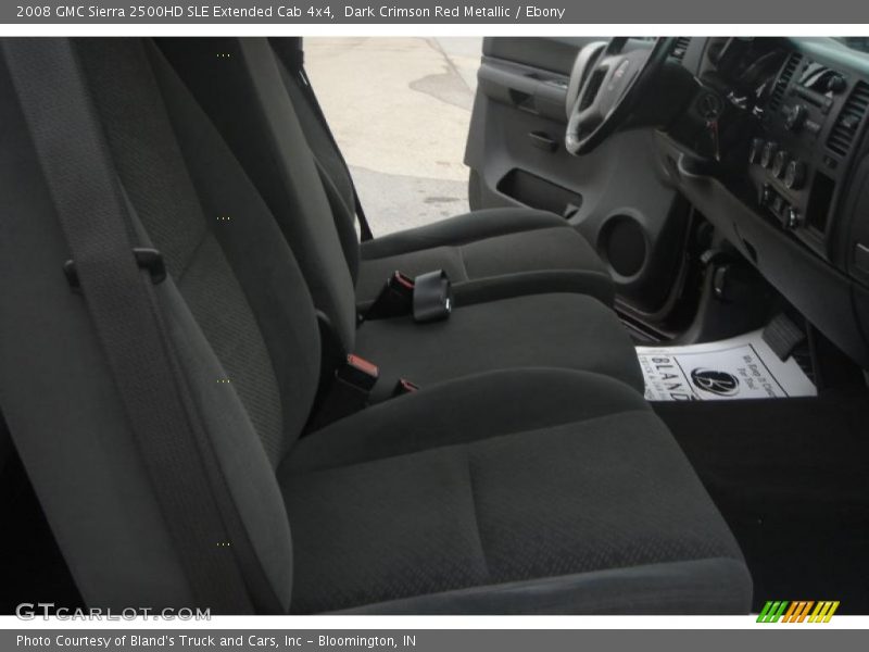 Dark Crimson Red Metallic / Ebony 2008 GMC Sierra 2500HD SLE Extended Cab 4x4