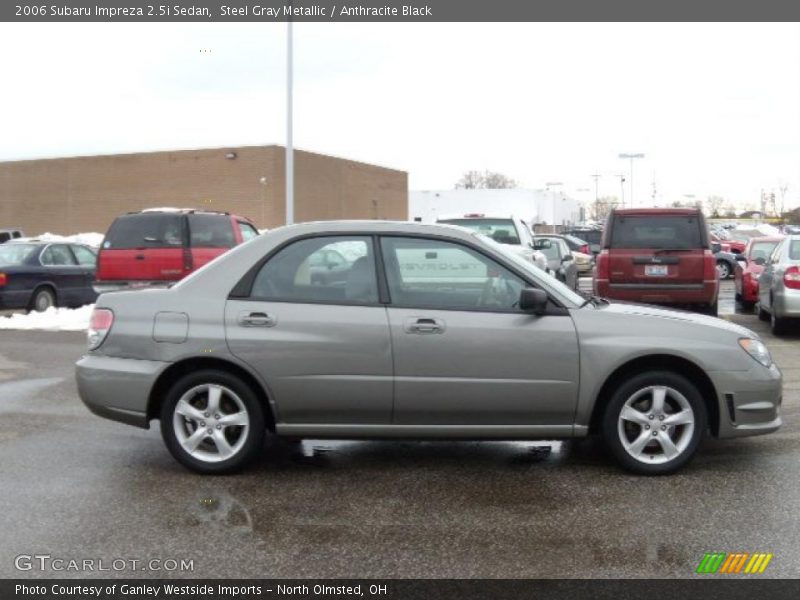 Steel Gray Metallic / Anthracite Black 2006 Subaru Impreza 2.5i Sedan