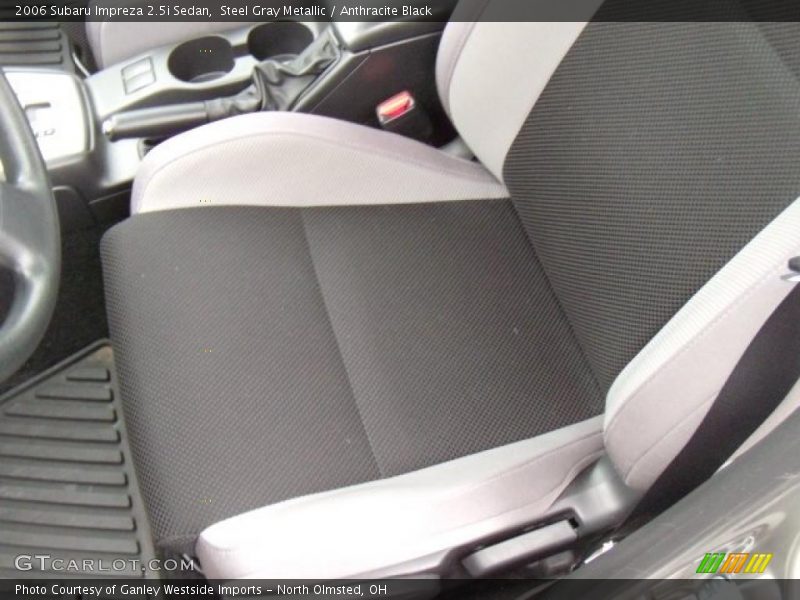 Steel Gray Metallic / Anthracite Black 2006 Subaru Impreza 2.5i Sedan