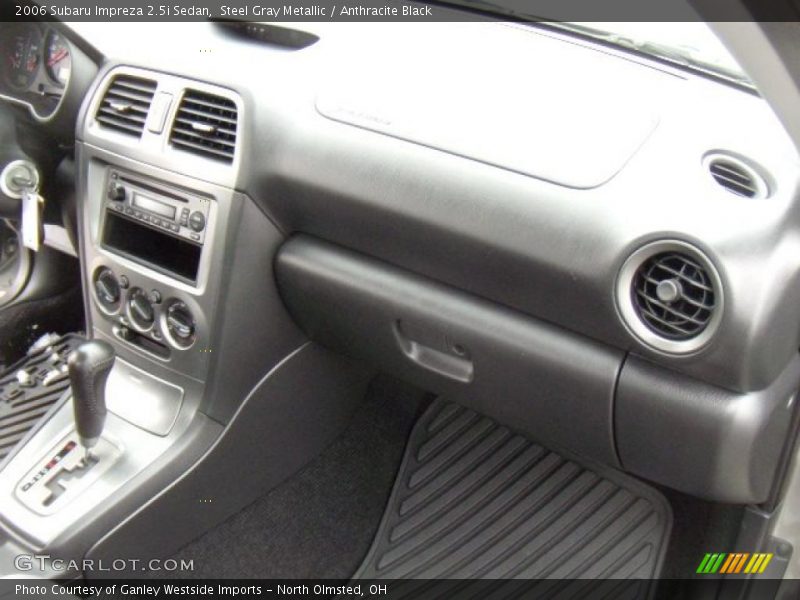 Steel Gray Metallic / Anthracite Black 2006 Subaru Impreza 2.5i Sedan