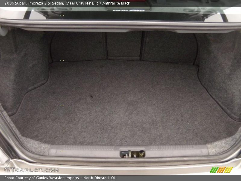 Steel Gray Metallic / Anthracite Black 2006 Subaru Impreza 2.5i Sedan