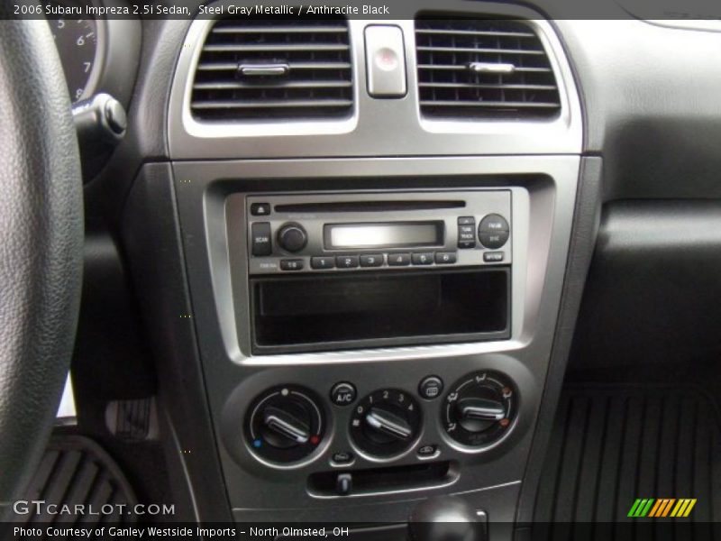 Steel Gray Metallic / Anthracite Black 2006 Subaru Impreza 2.5i Sedan