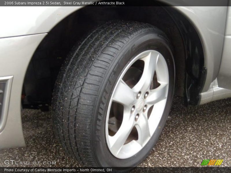 Steel Gray Metallic / Anthracite Black 2006 Subaru Impreza 2.5i Sedan