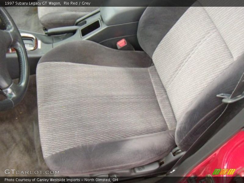 Rio Red / Grey 1997 Subaru Legacy GT Wagon