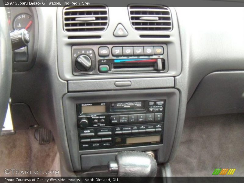 Rio Red / Grey 1997 Subaru Legacy GT Wagon