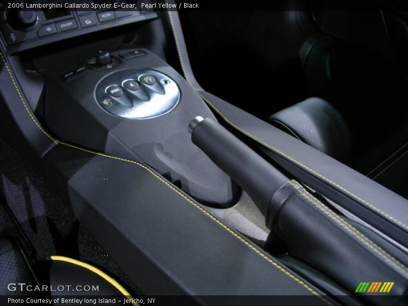Pearl Yellow / Black 2006 Lamborghini Gallardo Spyder E-Gear