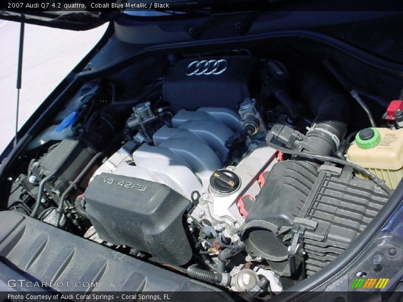 Cobalt Blue Metallic / Black 2007 Audi Q7 4.2 quattro