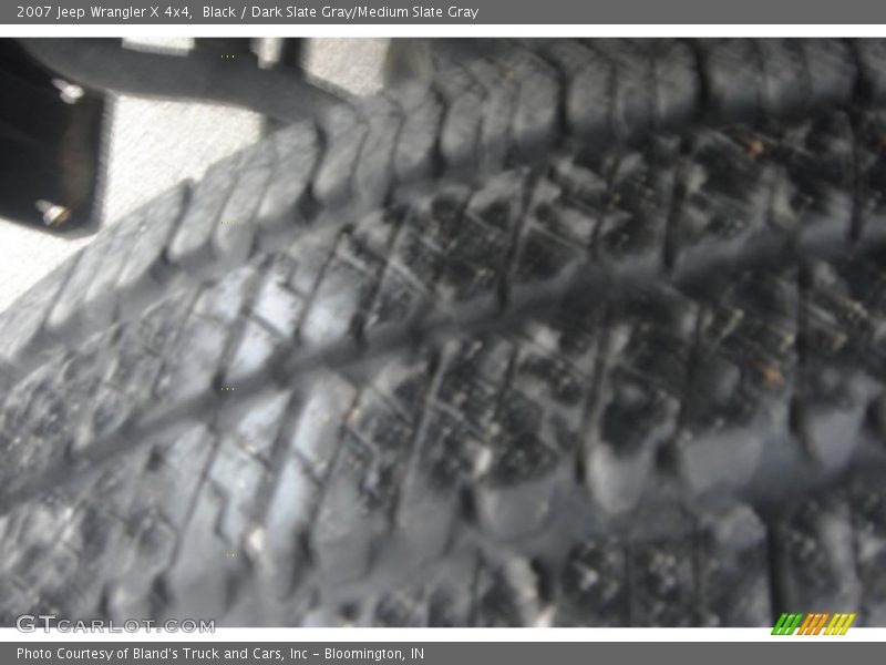 Black / Dark Slate Gray/Medium Slate Gray 2007 Jeep Wrangler X 4x4