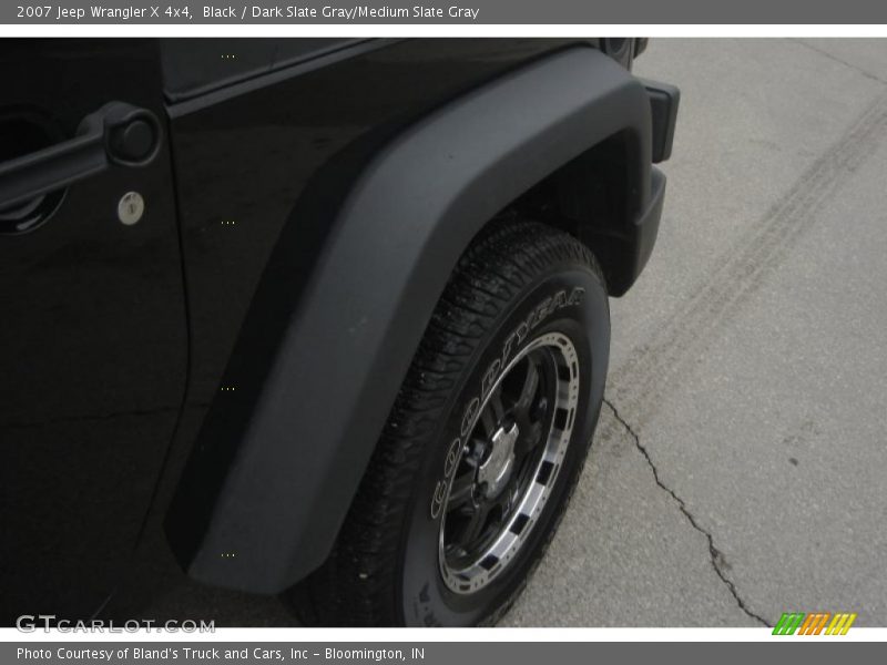Black / Dark Slate Gray/Medium Slate Gray 2007 Jeep Wrangler X 4x4