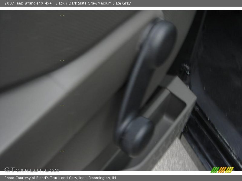 Black / Dark Slate Gray/Medium Slate Gray 2007 Jeep Wrangler X 4x4
