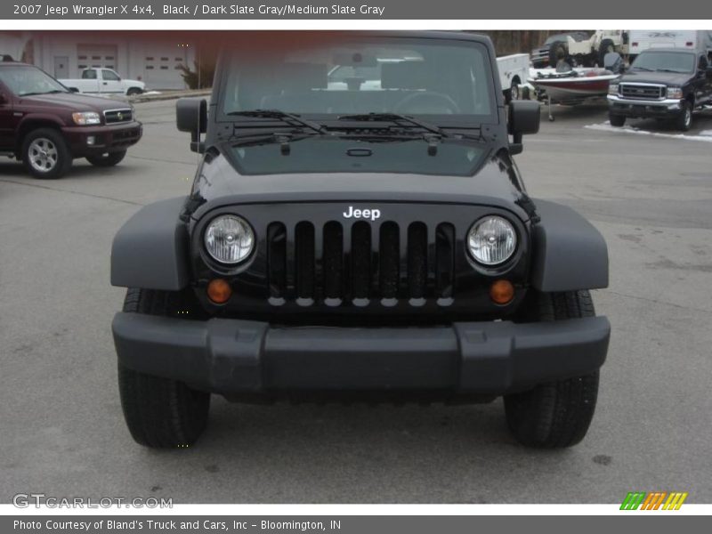 Black / Dark Slate Gray/Medium Slate Gray 2007 Jeep Wrangler X 4x4