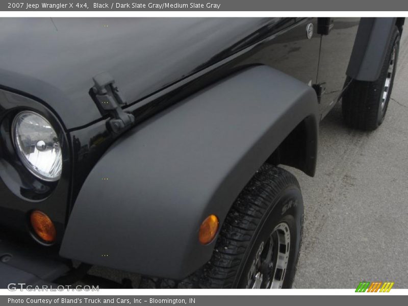 Black / Dark Slate Gray/Medium Slate Gray 2007 Jeep Wrangler X 4x4