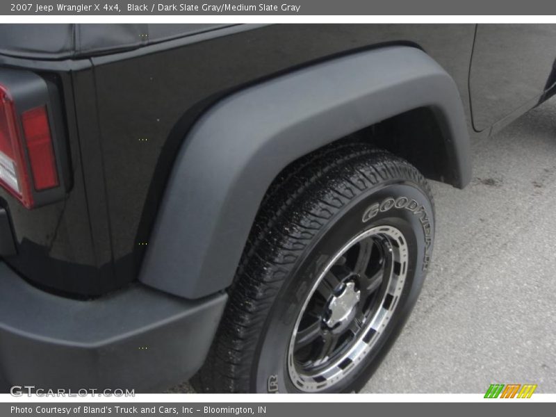 Black / Dark Slate Gray/Medium Slate Gray 2007 Jeep Wrangler X 4x4