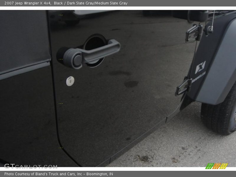 Black / Dark Slate Gray/Medium Slate Gray 2007 Jeep Wrangler X 4x4