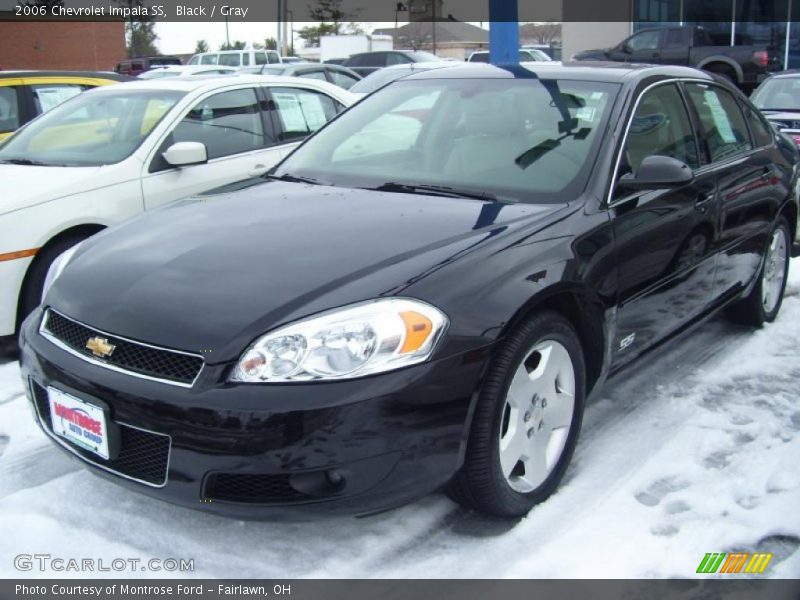 Black / Gray 2006 Chevrolet Impala SS