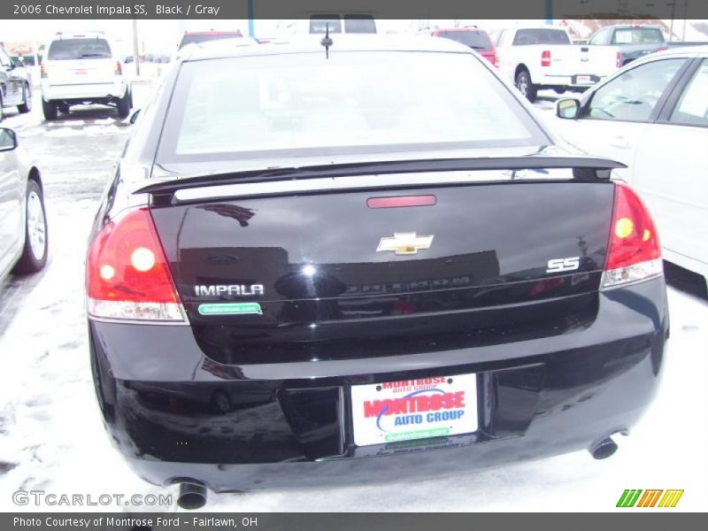 Black / Gray 2006 Chevrolet Impala SS