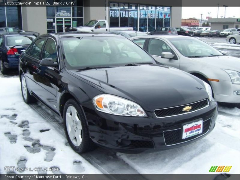 Black / Gray 2006 Chevrolet Impala SS