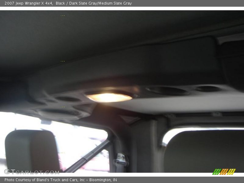 Black / Dark Slate Gray/Medium Slate Gray 2007 Jeep Wrangler X 4x4