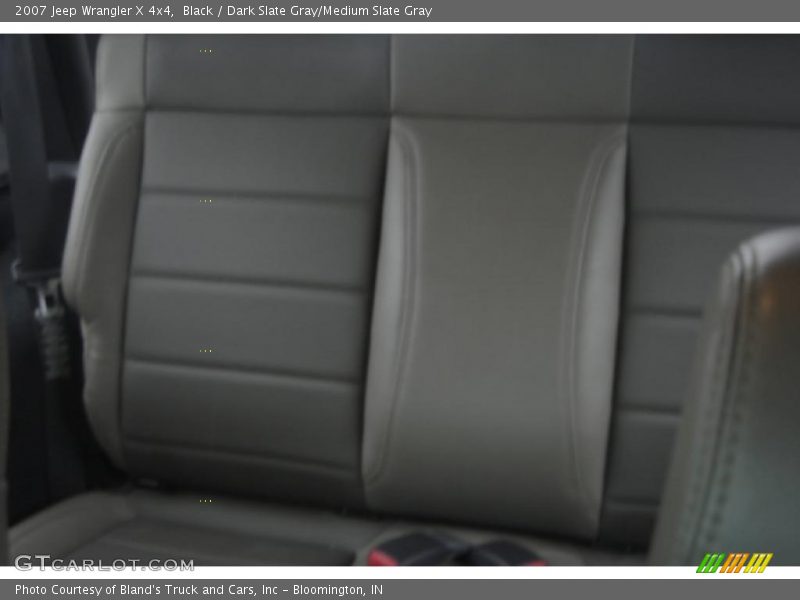 Black / Dark Slate Gray/Medium Slate Gray 2007 Jeep Wrangler X 4x4
