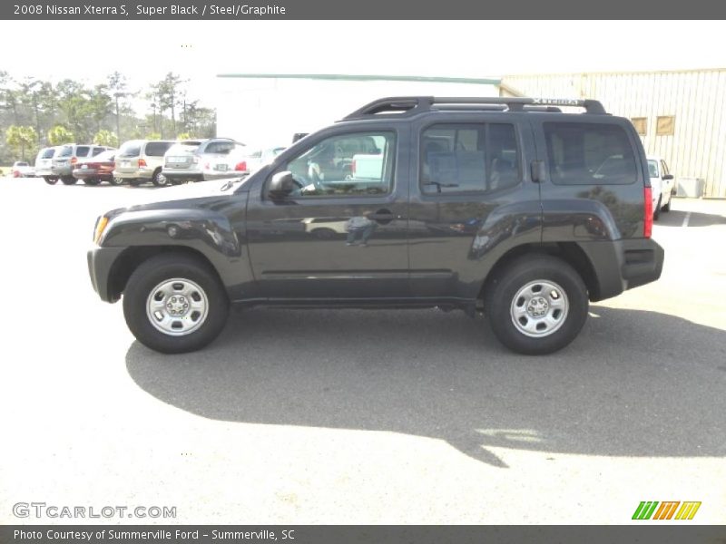 Super Black / Steel/Graphite 2008 Nissan Xterra S