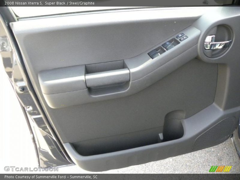 Super Black / Steel/Graphite 2008 Nissan Xterra S