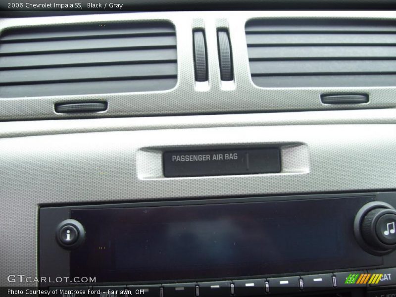 Black / Gray 2006 Chevrolet Impala SS
