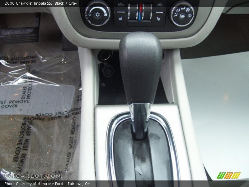 Black / Gray 2006 Chevrolet Impala SS