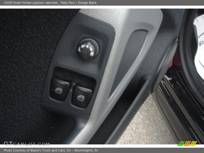 Rally Red / Design Black 2008 Smart fortwo passion cabriolet