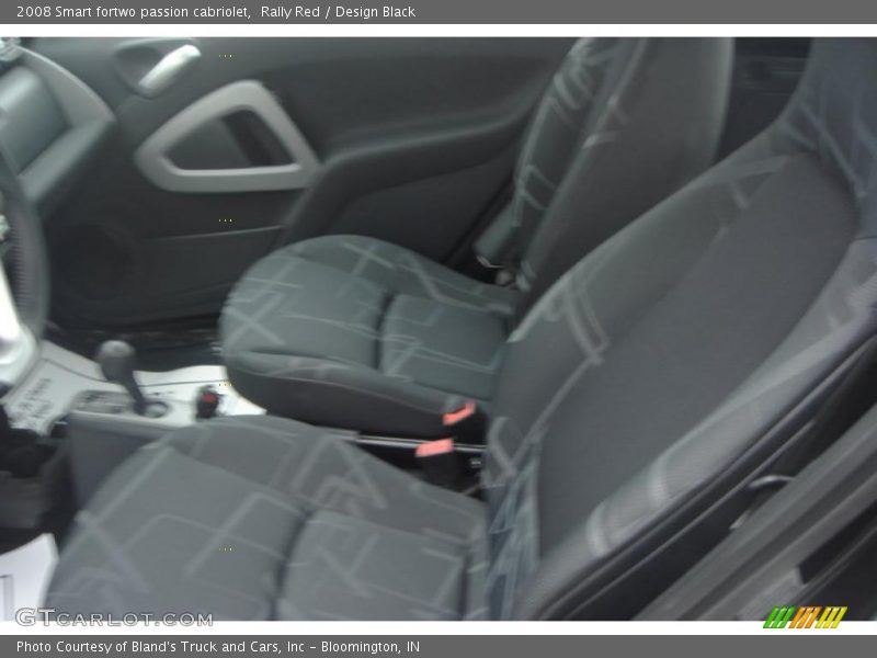 Rally Red / Design Black 2008 Smart fortwo passion cabriolet