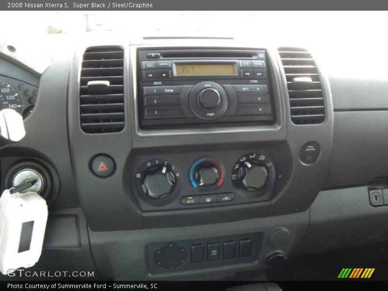 Super Black / Steel/Graphite 2008 Nissan Xterra S